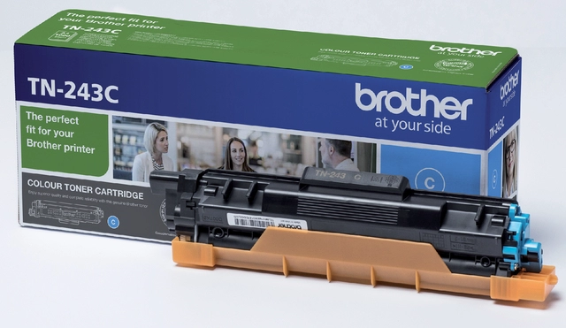 Een Toner Brother TN-243C blauw koop je bij Hoekmankantoorartikelen.nl