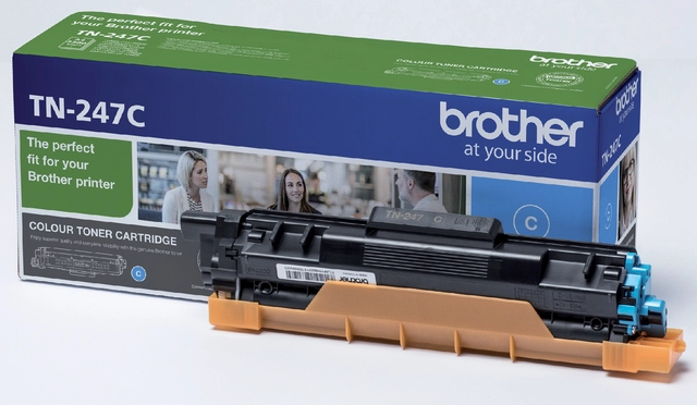 Een Toner Brother TN-247C blauw koop je bij VHK Kantoorartikelen