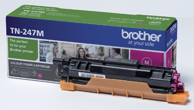 Een Toner Brother TN-247M rood koop je bij VHK Kantoorartikelen