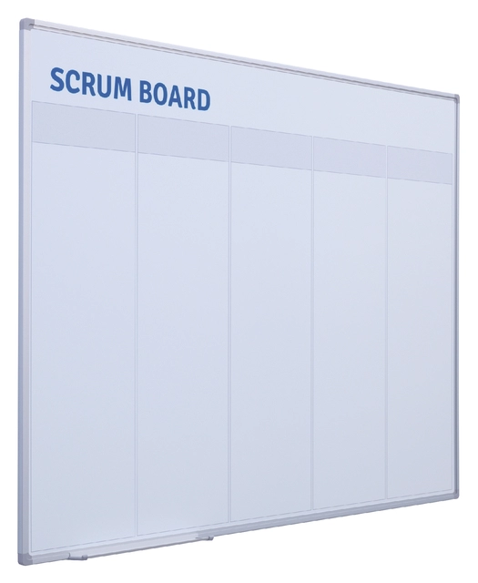 Een Scrum bord + starterkit scrum 90x120cm koop je bij Hoekmankantoorartikelen.nl