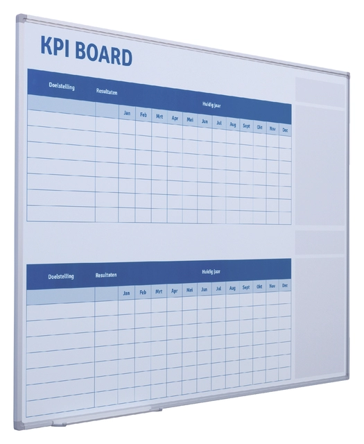 Een Kpi bord + starterkit visual management 90x120cm koop je bij VHK Kantoorartikelen