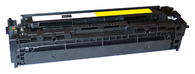 Een Tonercartridge Quantore alternatief tbv HP CB542A 125A geel koop je bij VHK Kantoorartikelen