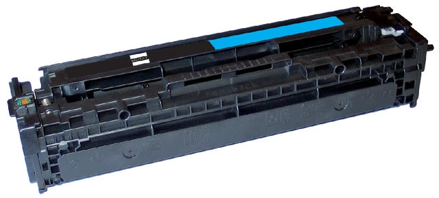 Een Tonercartridge Quantore alternatief tbv HP CE321A 128A blauw koop je bij VHK Kantoorartikelen