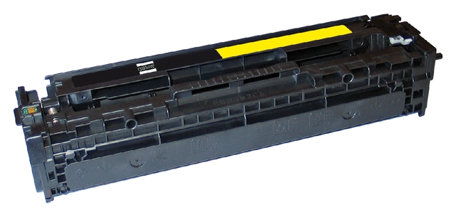 Een Tonercartridge Quantore alternatief tbv HP CE322A 128A geel koop je bij VHK Kantoorartikelen