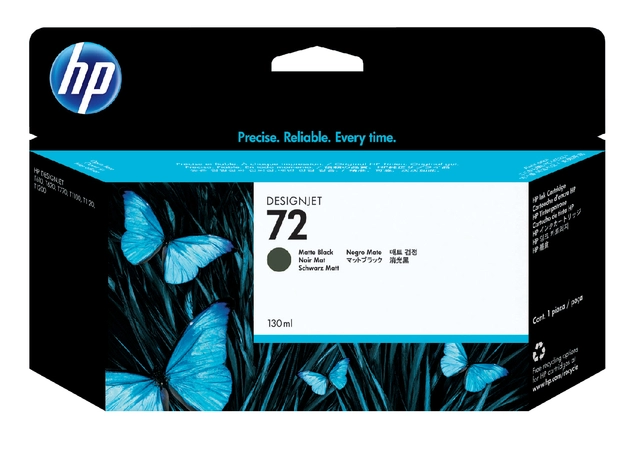 Een Inktcartridge HP C9403A 72 mat zwart koop je bij Hoekmankantoorartikelen.nl