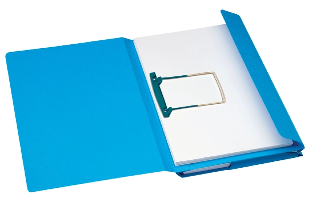 Een Combimap Secolor folio 1 klep recycled 250gr blauw koop je bij Hoekmankantoorartikelen.nl