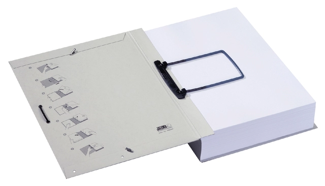 Een Dossiermap Djois Extension File 70mm 335gr grijs koop je bij Hoekmankantoorartikelen.nl