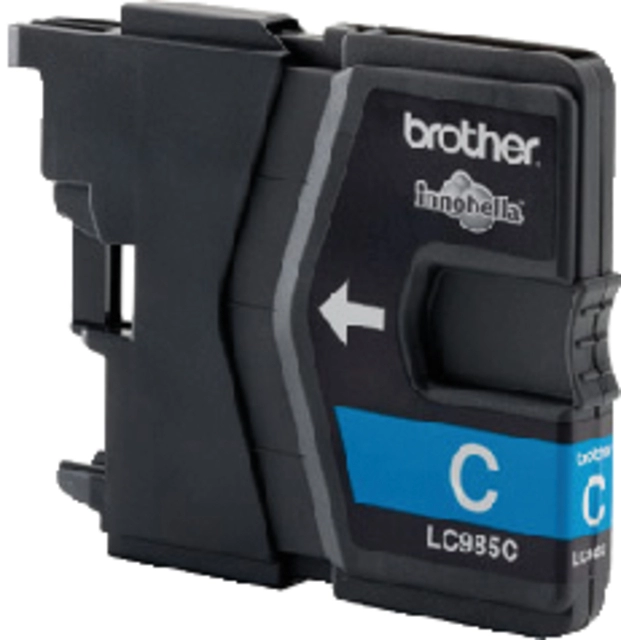 Een Inktcartridge Brother LC-985C blauw koop je bij VHK Kantoorartikelen