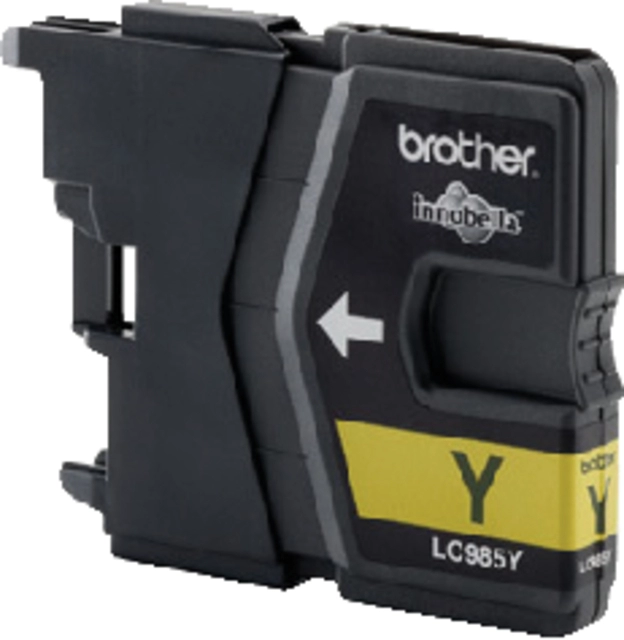 Een Inktcartridge Brother LC-985Y geel koop je bij VHK Kantoorartikelen