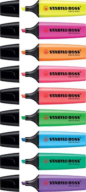 Een Markeerstift STABILO BOSS Original 70/54 oranje koop je bij VHK Kantoorartikelen