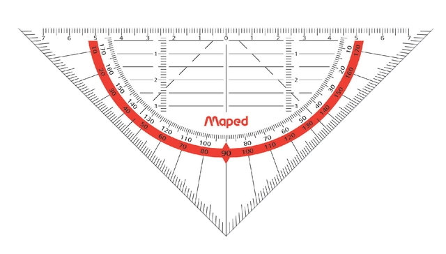 Een Geodriehoek Maped Geo-Flex 16cm koop je bij VHK Kantoorartikelen