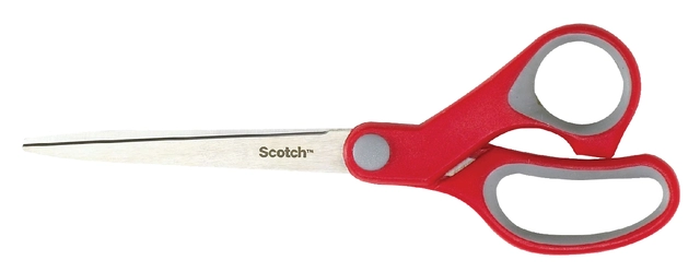 Een Schaar Scotch 18cm comfort rood blister koop je bij Hoekmankantoorartikelen.nl