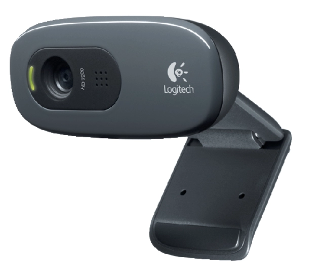 Een Webcam Logitech C270 antraciet koop je bij VHK Kantoorartikelen