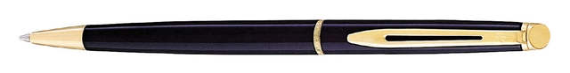 Een Balpen Waterman Hémisphère black lacquer GT medium koop je bij Hoekmankantoorartikelen.nl