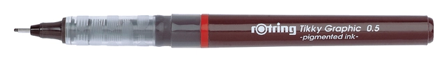 Een Fineliner rOtring Tikky Graphic 0.5mm koop je bij VHK Kantoorartikelen