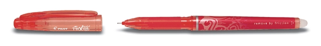 Een Rollerpen PILOT friXion Hi-Tecpoint fijn rood koop je bij VHK Kantoorartikelen