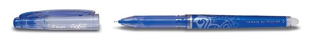 Een Rollerpen PILOT friXion Hi-Tecpoint fijn blauw koop je bij Hoekmankantoorartikelen.nl