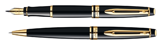 Een Vulpen Waterman Expert black lacquer GT medium koop je bij Hoekmankantoorartikelen.nl