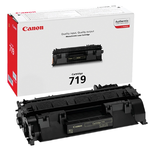 Een Tonercartridge Canon 719 zwart koop je bij Hoekmankantoorartikelen.nl