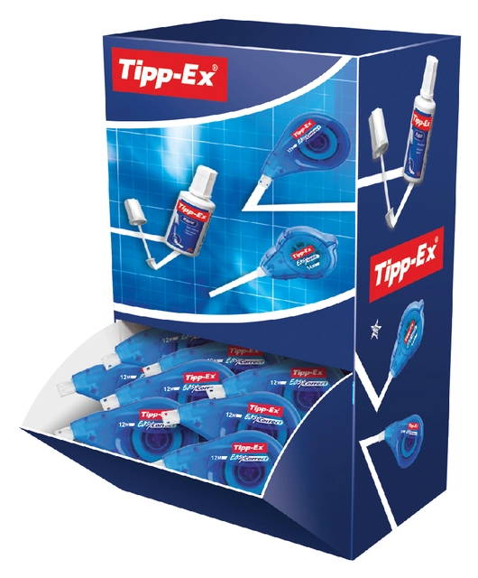 Een Correctieroller Tipp-ex easy zijwaarts 4.2mmx12m doos à 15+5 gratis koop je bij VHK Kantoorartikelen