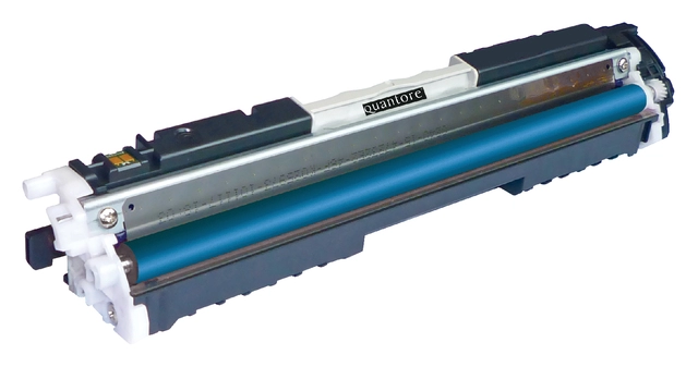 Een Tonercartridge Quantore alternatief tbv HP CE311A 126A blauw koop je bij VHK Kantoorartikelen