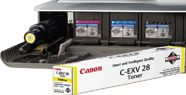 Een Tonercartridge Canon C-EXV 28 geel koop je bij VHK Kantoorartikelen