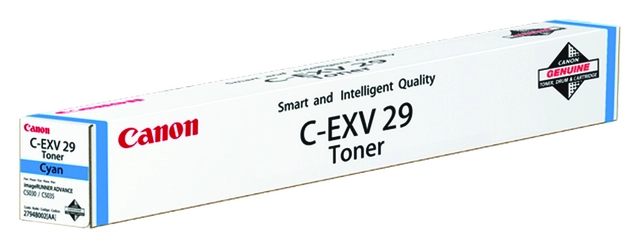 Een Tonercartridge Canon C-EXV 29 blauw koop je bij VHK Kantoorartikelen