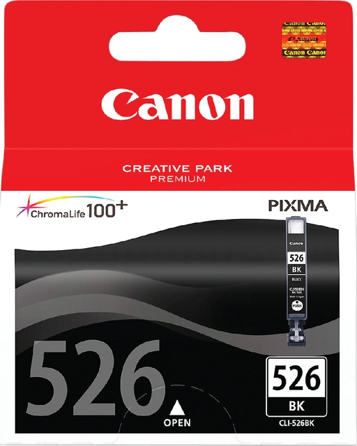 Een Inktcartridge Canon CLI-526 zwart koop je bij VHK Kantoorartikelen