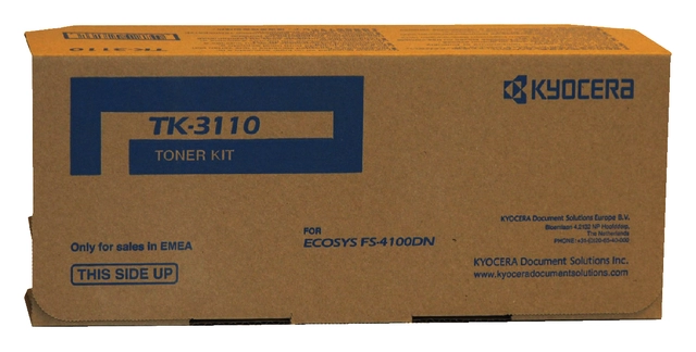 Een Toner Kyocera TK-3110K zwart koop je bij Hoekmankantoorartikelen.nl