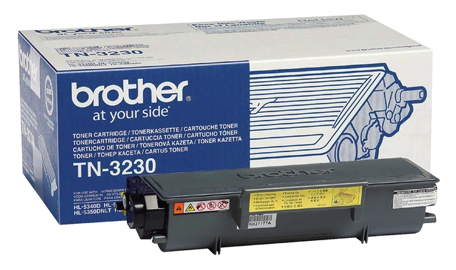 Een Toner Brother TN-3230 zwart koop je bij VHK Kantoorartikelen