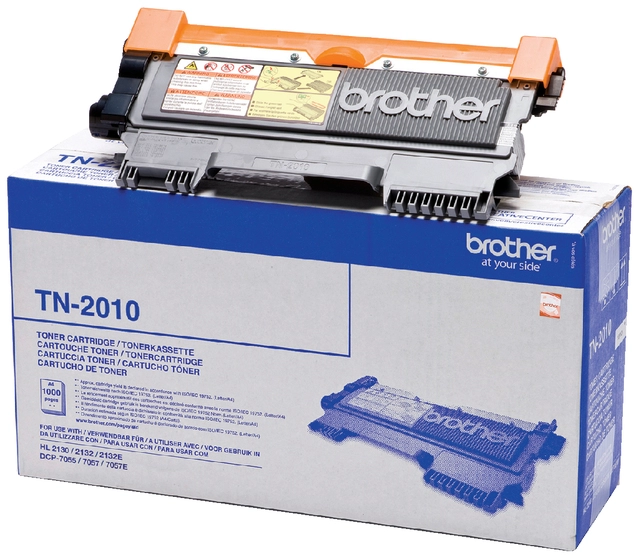 Een Toner Brother TN-2010 zwart koop je bij Hoekmankantoorartikelen.nl