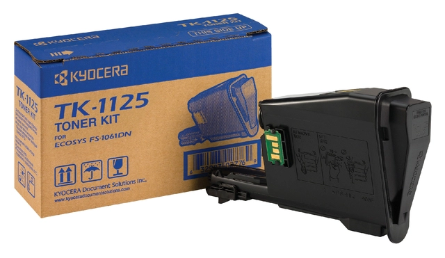 Een Toner Kyocera TK-1125K zwart koop je bij VHK Kantoorartikelen