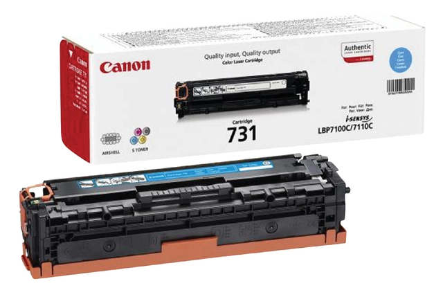 Een Tonercartridge Canon 731 blauw koop je bij VHK Kantoorartikelen