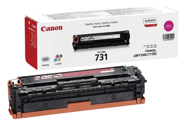 Een Tonercartridge Canon 731 zwart koop je bij VHK Kantoorartikelen