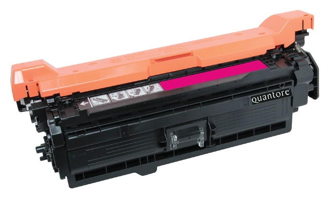 Een Tonercartridge Quantore alternatief tbv HP CE403A 507A rood koop je bij VHK Kantoorartikelen