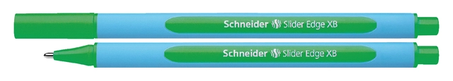 Een Balpen Schneider Slider Edge extra breed groen koop je bij VHK Kantoorartikelen