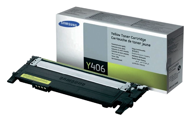 Een Tonercartridge Sam/hp CLT-Y406S geel koop je bij Hoekmankantoorartikelen.nl