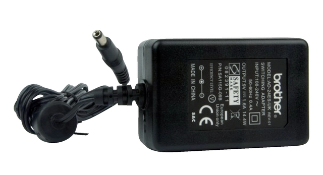 Een Adapter Brother P-touch AD-24ES zwart koop je bij Hoekmankantoorartikelen.nl