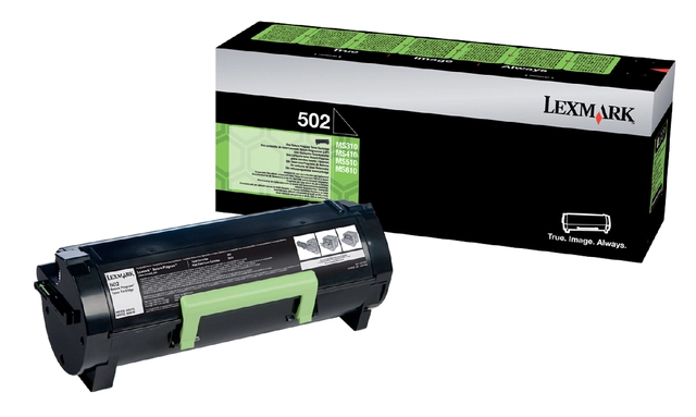 Een Tonercartridge Lexmark 50F2000 prebate zwart koop je bij VHK Kantoorartikelen