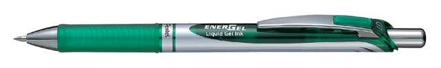 Een Gelschrijver Pentel BL77 Energel medium groen koop je bij Hoekmankantoorartikelen.nl