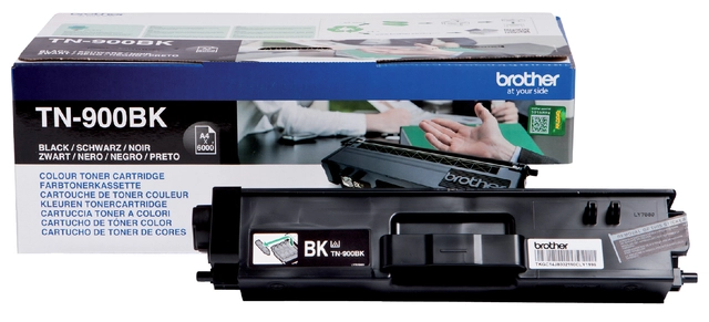 Een Toner Brother TN-900BK zwart koop je bij VHK Kantoorartikelen