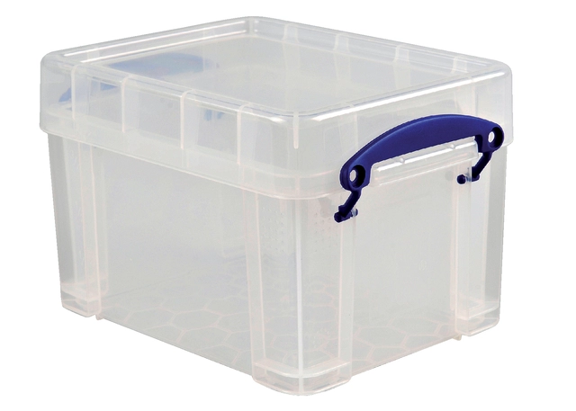 Een Opbergbox Really Useful 3 liter 245x180x160mm koop je bij VHK Kantoorartikelen