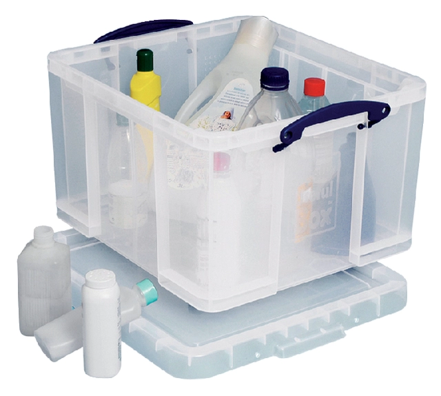 Een Opbergbox Really Useful 42 liter 520x440x310mm koop je bij VHK Kantoorartikelen