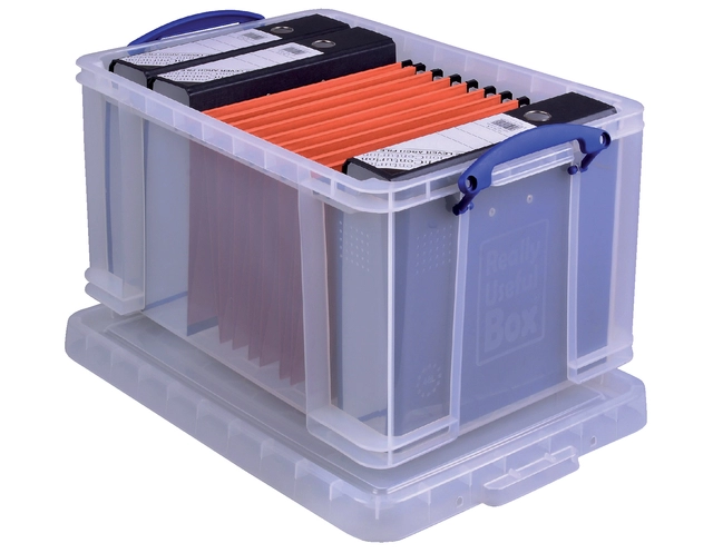 Een Opbergbox Really Useful 42 liter 520x440x310mm koop je bij VHK Kantoorartikelen