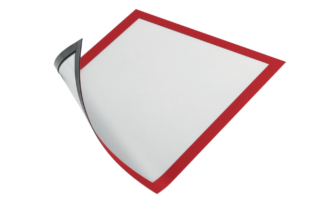 Een Duraframe Durable 486903 magnetisch A4 rood 5 stuks koop je bij Hoekmankantoorartikelen.nl