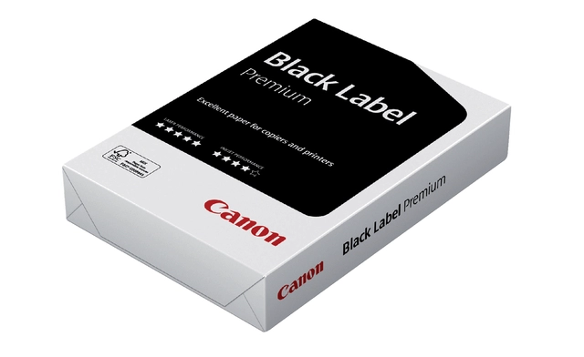 Een Kopieerpapier Canon Black Label Premium A3 80gr wit 500 vel koop je bij Hoekmankantoorartikelen.nl