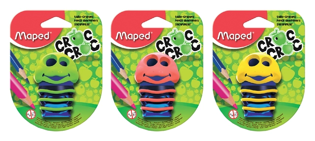 Een Puntenslijper Maped Croc Croc Bug 2gaats assorti koop je bij Hoekmankantoorartikelen.nl