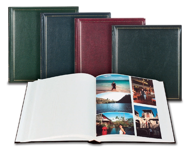 Een Fotoalbum Brepols classic promo 29x32cm 50vel assorti koop je bij VHK Kantoorartikelen