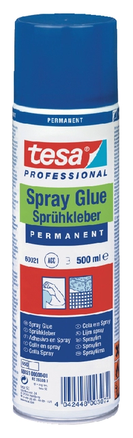 Een Lijmspray tesa® permanent 500ml koop je bij VHK Kantoorartikelen