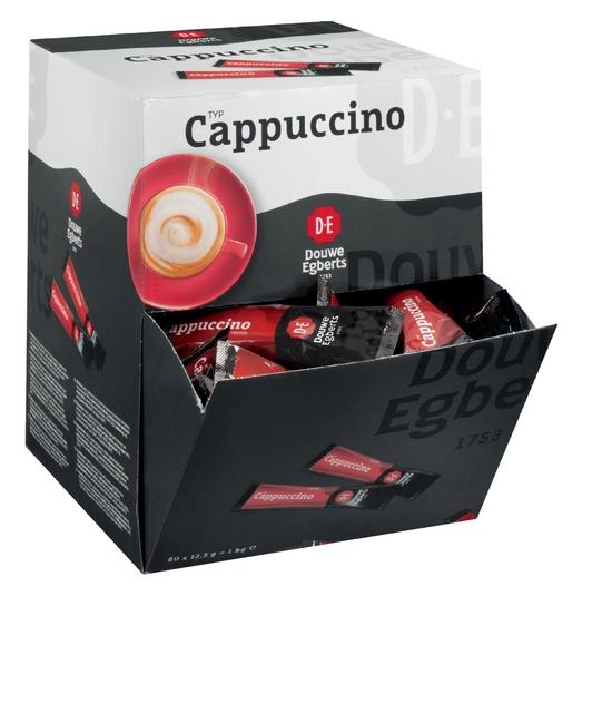 Een Koffiesticks Douwe Egberts cappuccino 80st koop je bij Hoekmankantoorartikelen.nl